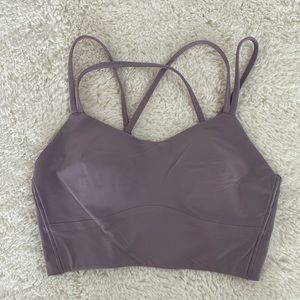 ❤️ Like a Cloud Longline Bra Light Support, B/C Cup Lavendar Size 6